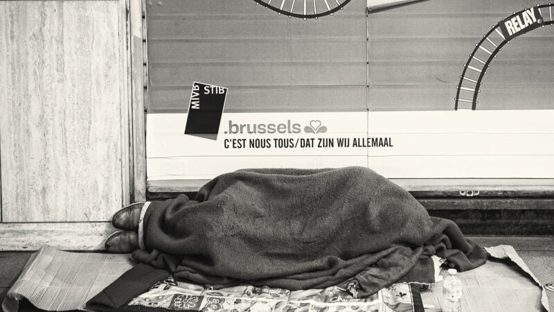 dénombrement sans abri Bruxelles